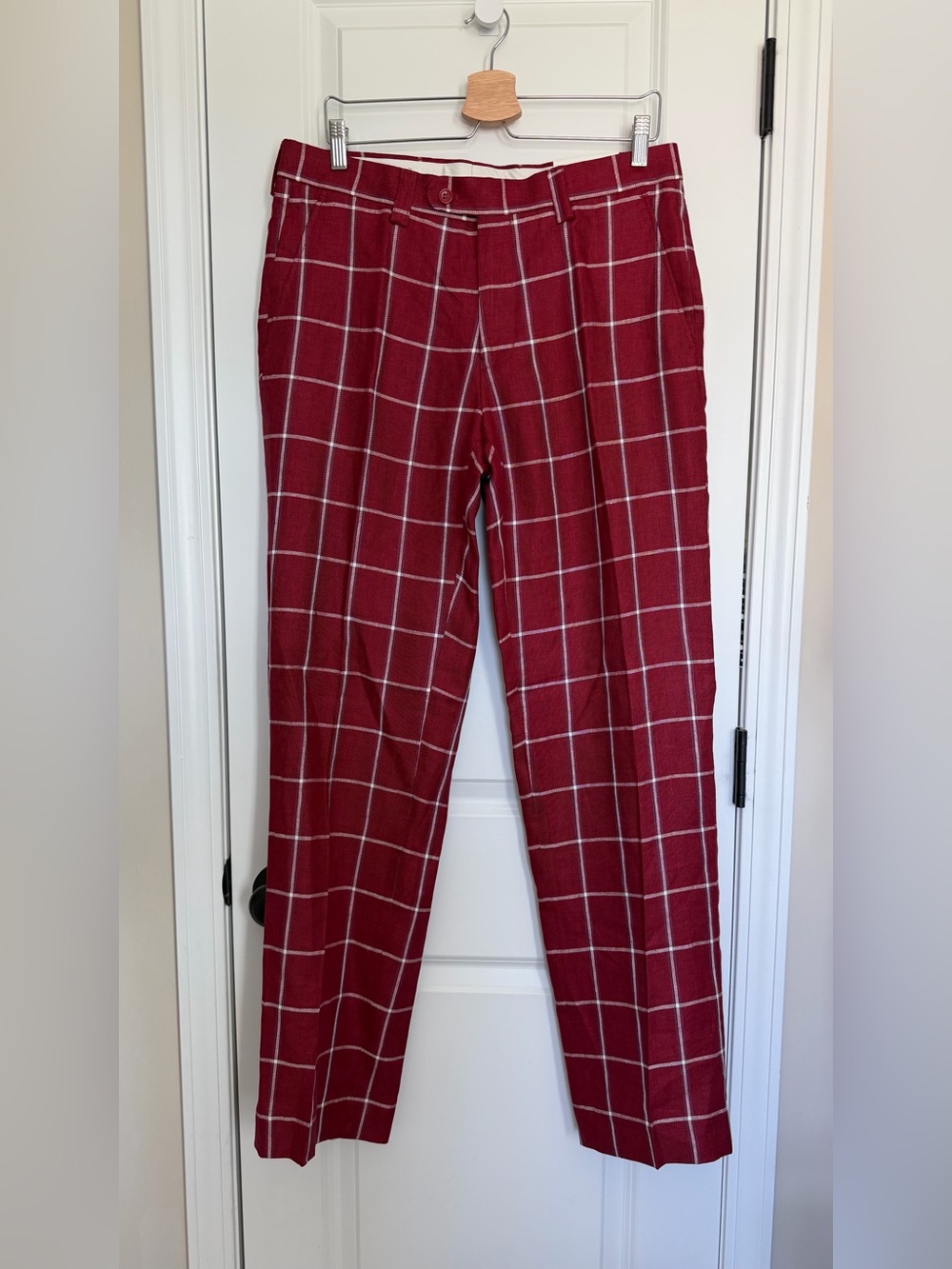 Inserch Design Limited Edition Italy Soft Linen Men's Dress Pants Size 34 NWT